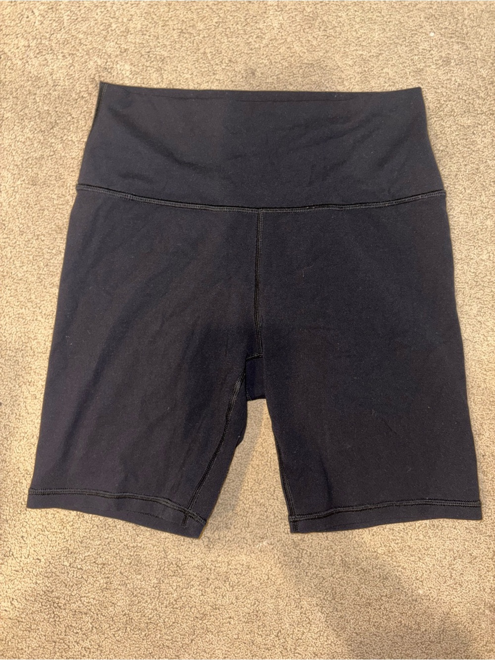 Athleta Black High-Waist Bike Shorts